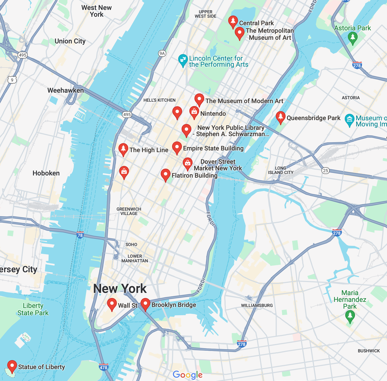 NYC Map